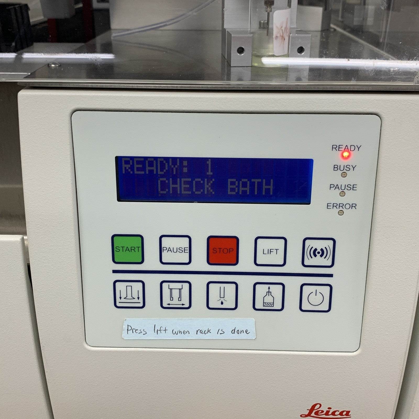 Leica CV5030 Automated Coverslipper and TS5010 AutoStainer Plugged Hose Parts