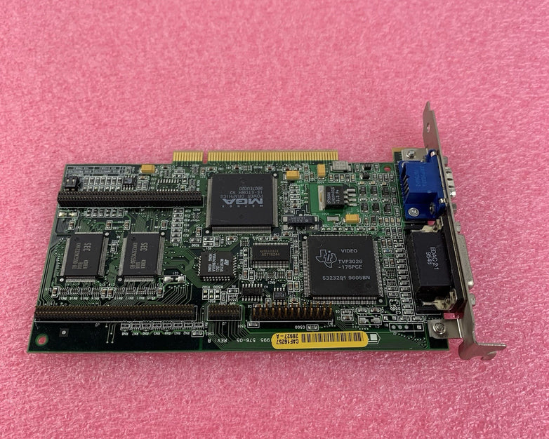 Matrox 5063-8777 Millennium PCI Video Graphics Card - Untested