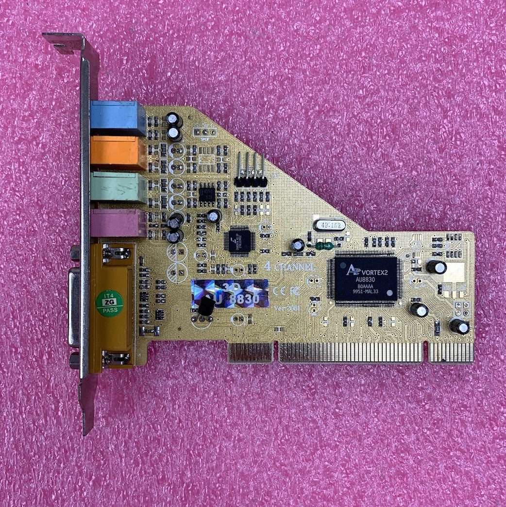 Aureal Vortex 2 SCAU8830 PCI Sound Card