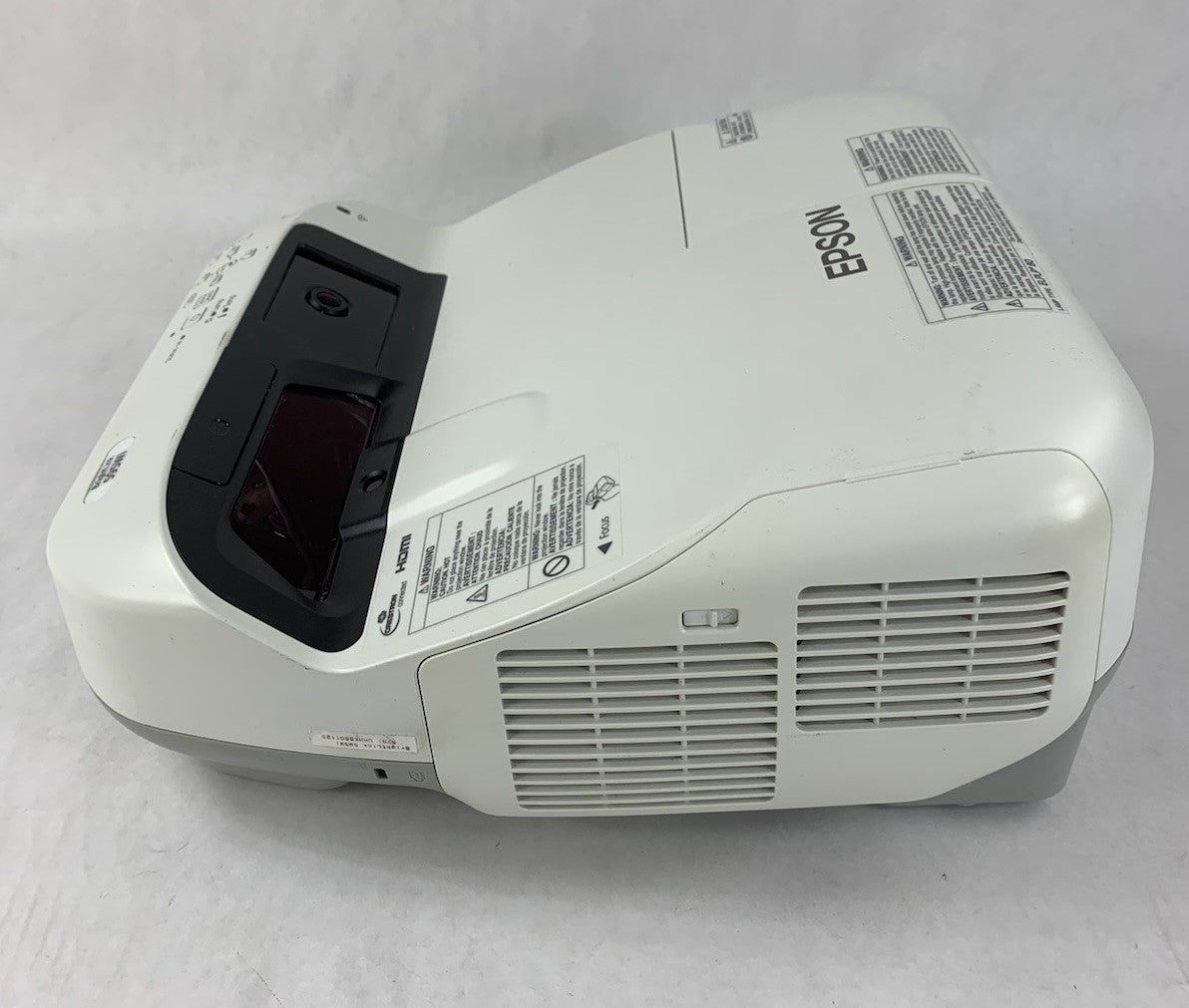 Epson BrightLink 595Wi H599A LCD Lamp Projector 1923 Lamp Hours - No Remote4