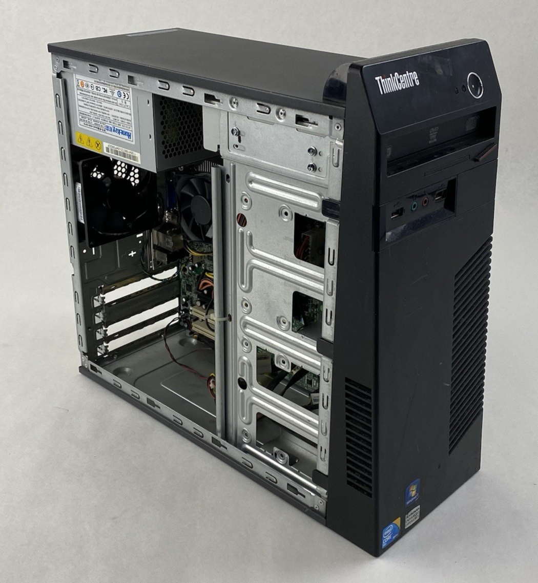 Lenovo ThinkCentre M70e MT Intel Core 2 Duo E8400 3.00GHz 4GB RAM No HDD No OS