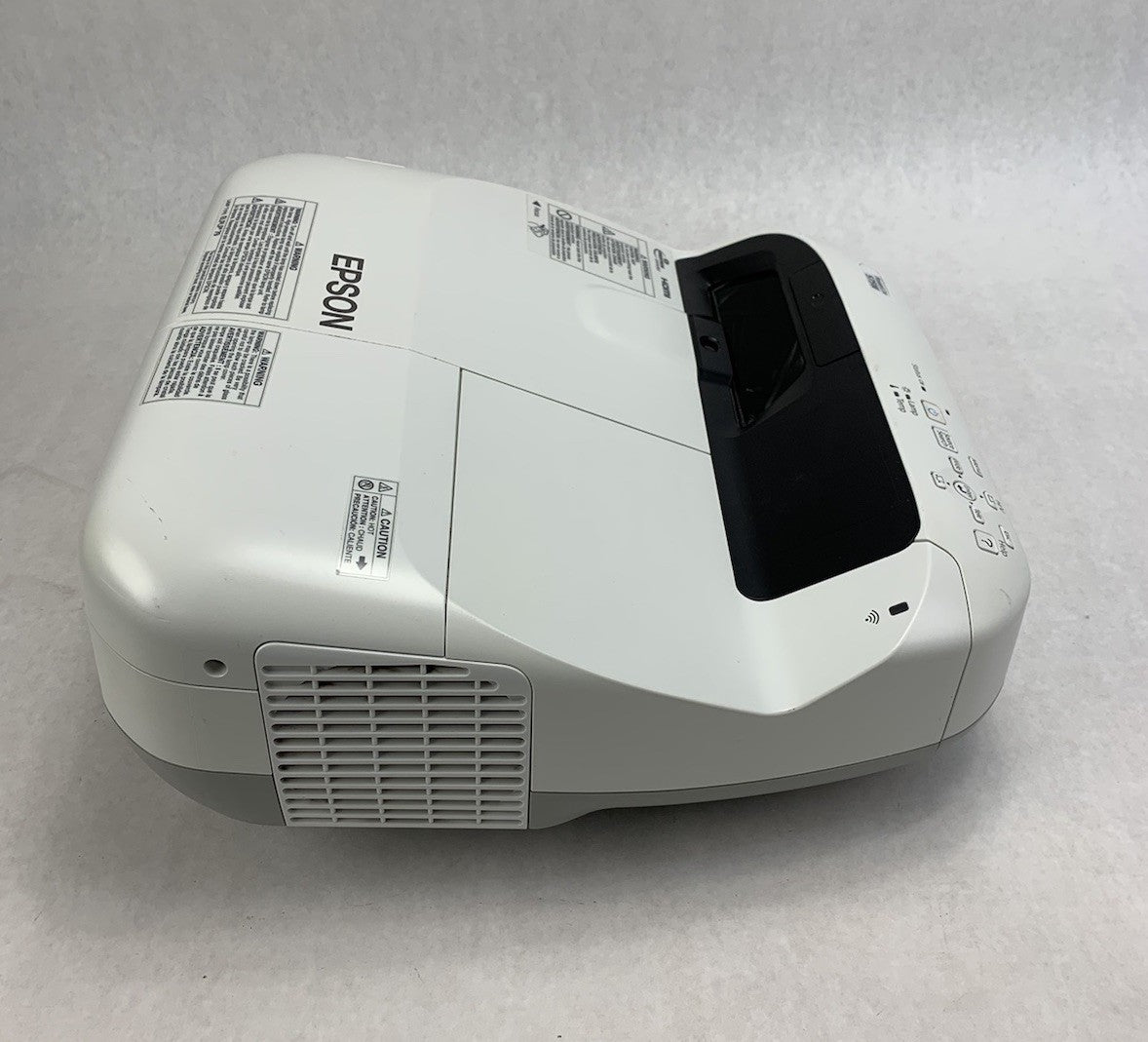 Epson H603A PowerLite 575W LCD Projector No Remote 2521 Lamp Hours