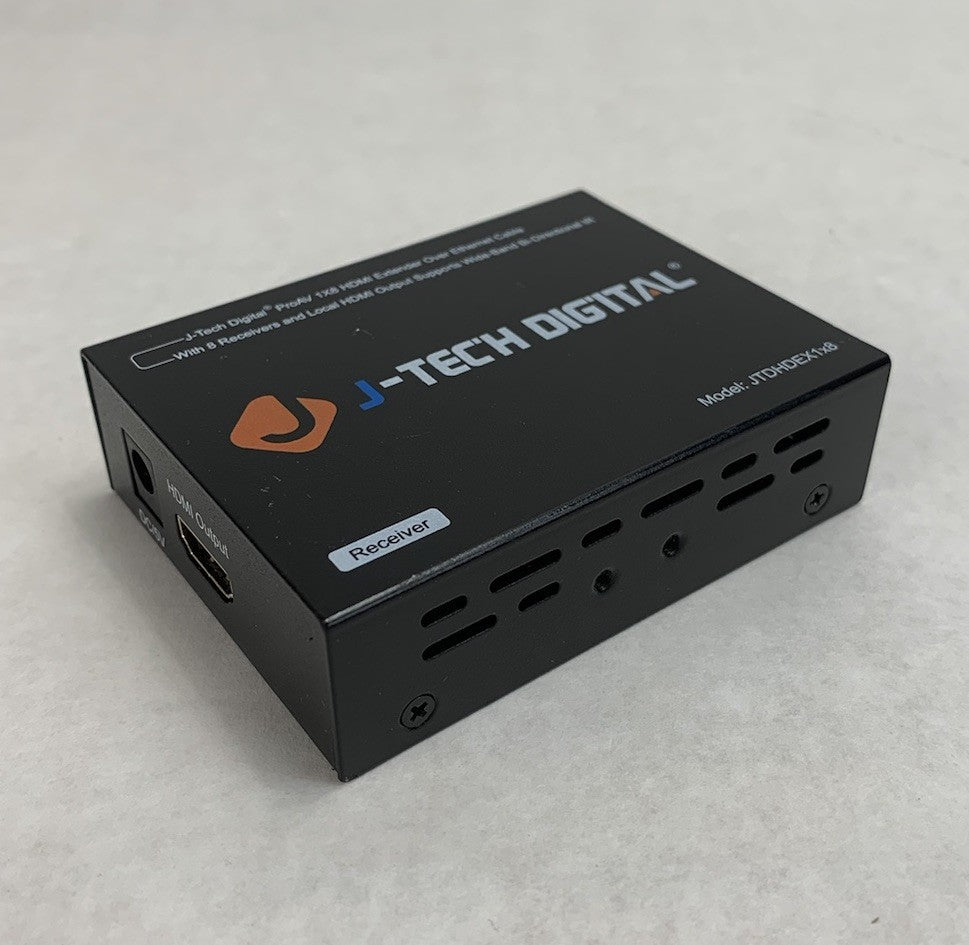 J-Tech Digital JTDHDEX1x8 ProAV 1x8 HDMI Extender Over Ethernet Cable
