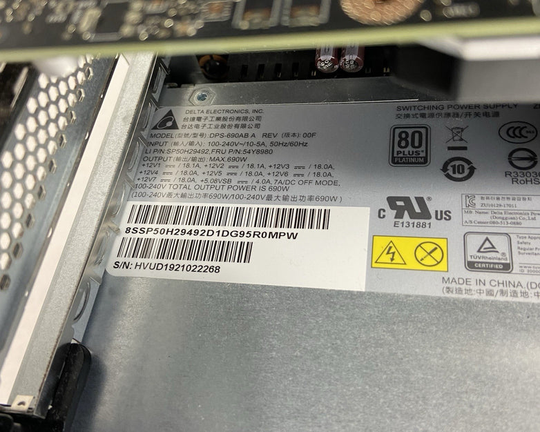 Lenovo ThinkStation P720 2x Xeon Silver 4110 2.1GHz 64GB RAM No HDDOS P620