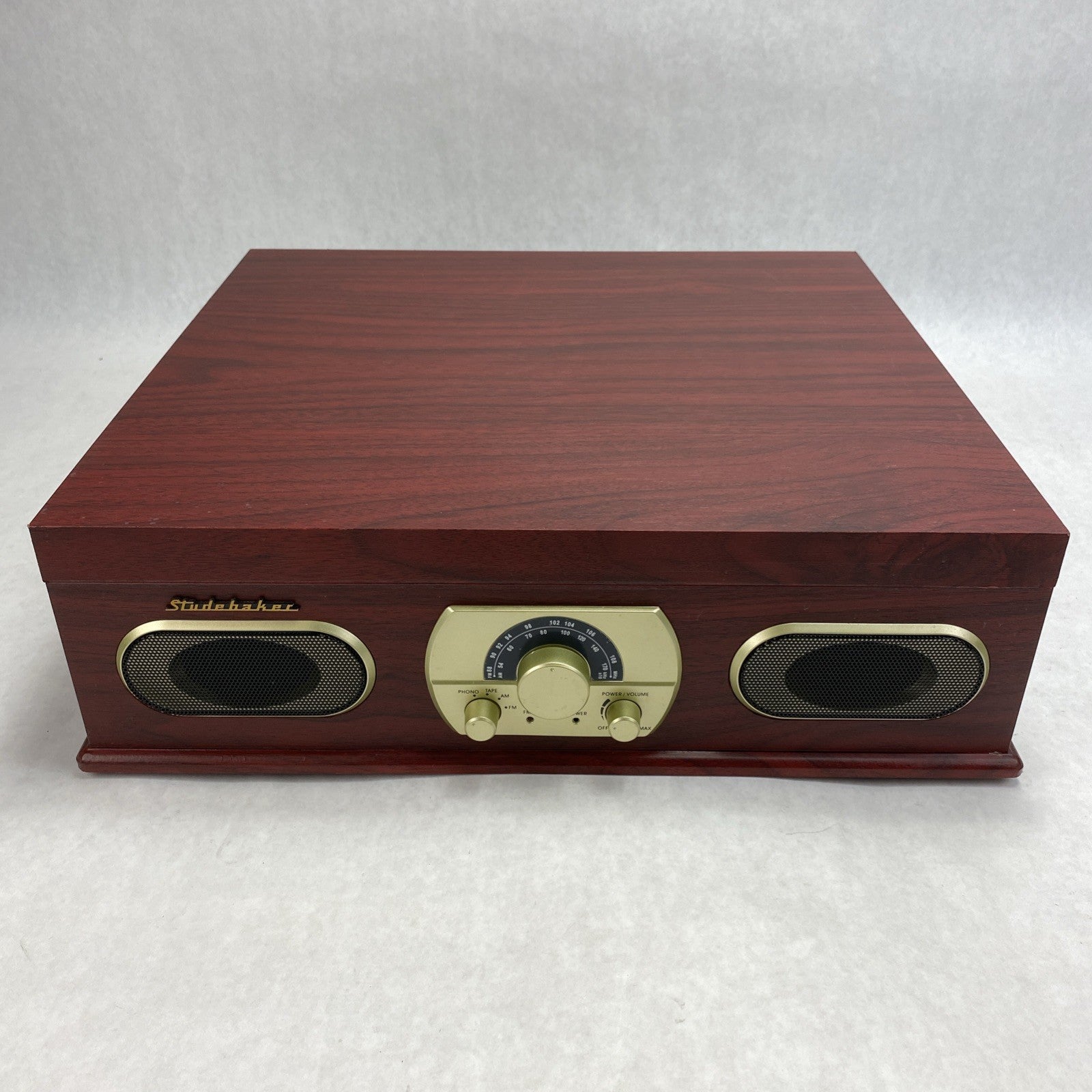 Studehaker SB6052 Turntable FM/AM stereo Receiver Cassette Player1