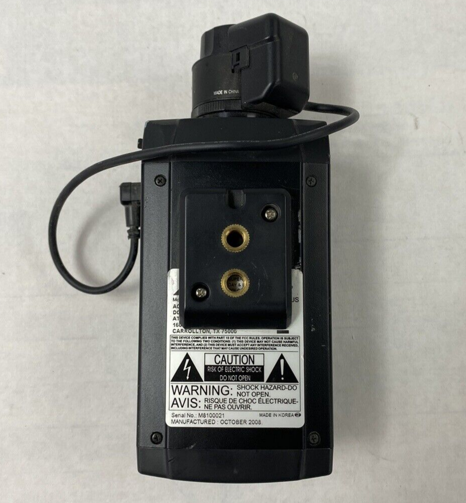 ATV Super Hi Res Day and Night Camera II 1/3" 2.8-8mm Lens For Parts or Repair