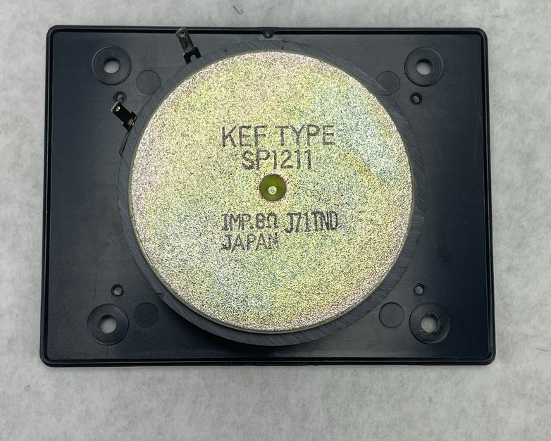 KEF 1" Soft Dome Tweeter for C30 (SP 1211 761TND) Tested Works 8-ohms (Japan)