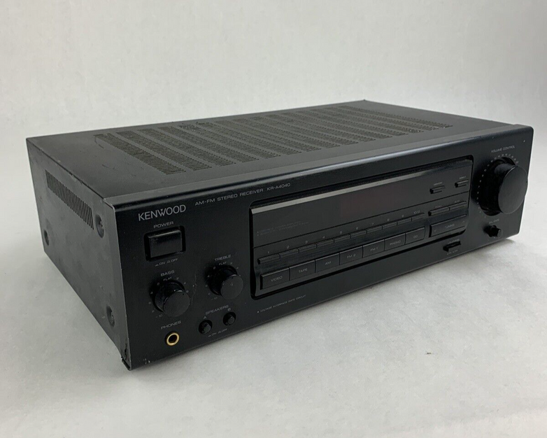 Kenwood KR-A4040 2 Channel Stereo Receiver No Remote Ports Squealing For Parts