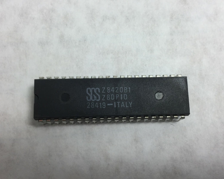 (2)  SGS Z8420B1 PIO Parallel In/Out Controller   NOS  Lot of 2