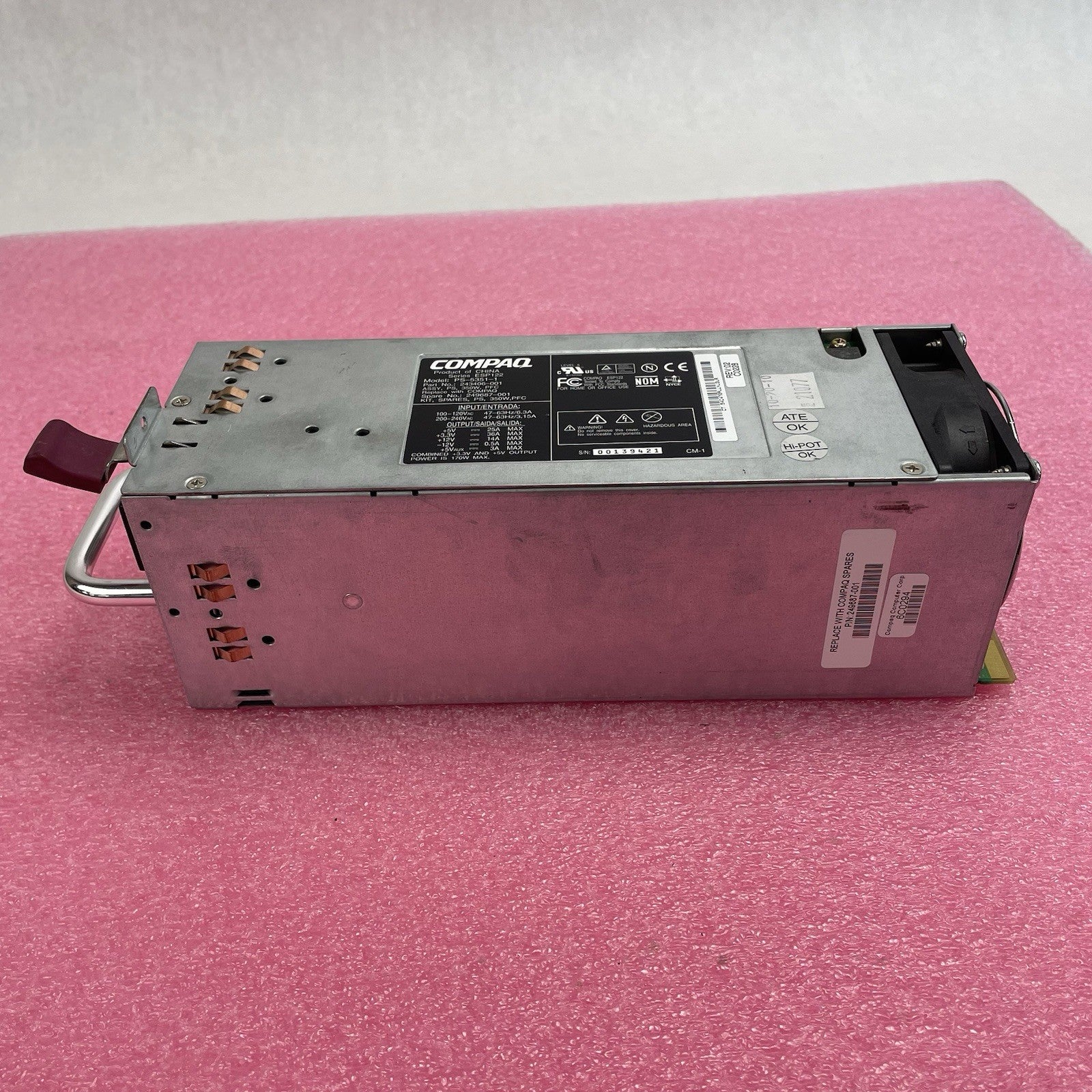 Compaq PS-5351-1 170w Power Supply