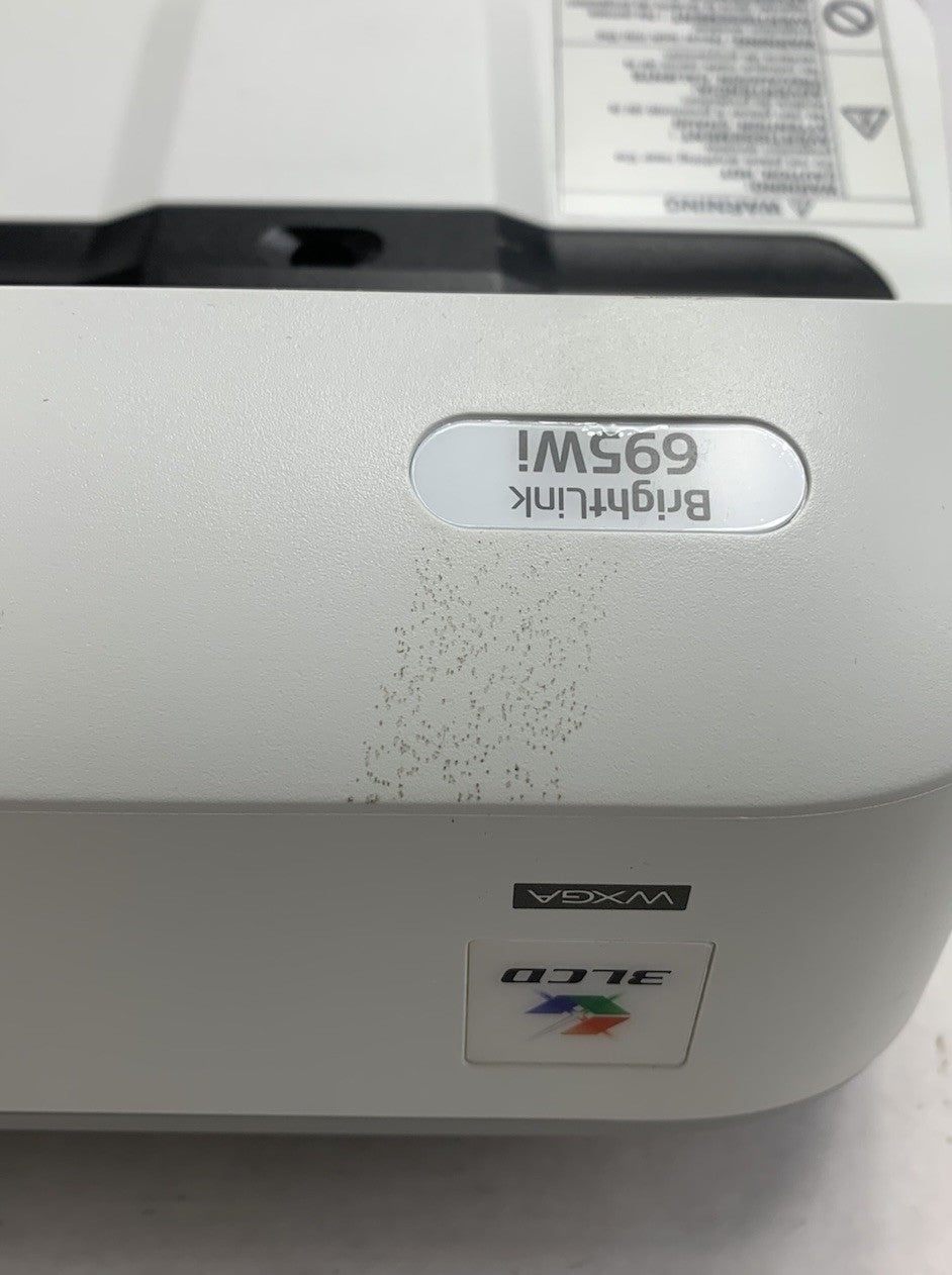 Epson PowerLite 695Wi H740A LCD Lamp Projector 564 Lamp Hours - No Remote4
