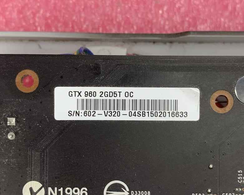 MSI GeForce GTX 960 2GB GDDR5 Video Graphics Card