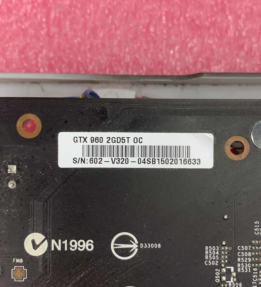 MSI GeForce GTX 960 2GB GDDR5 Video Graphics Card