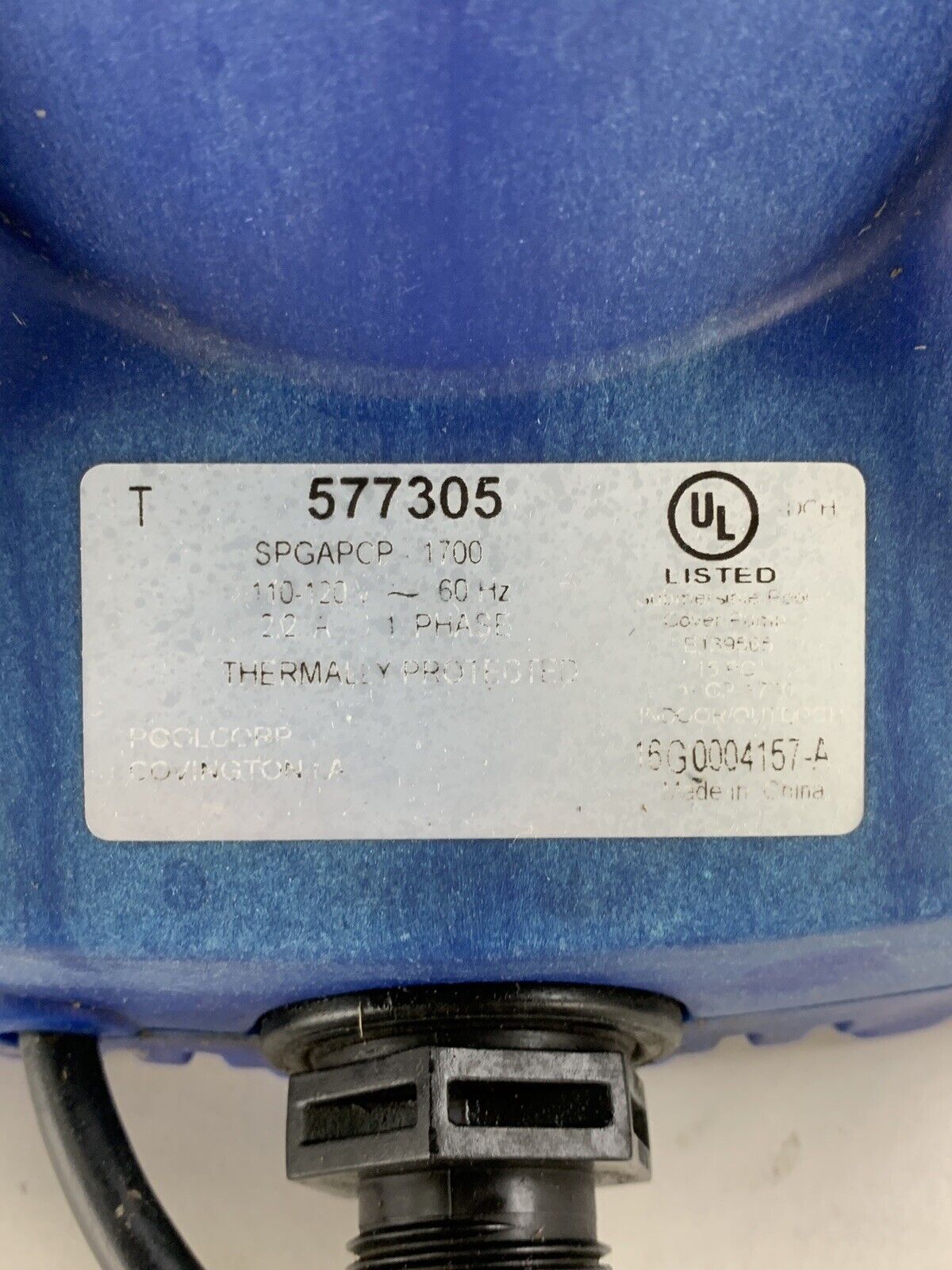 Little Giant SPGAPCP-1700 Automatic Swimming Pool Winter Cover Pump Powers
