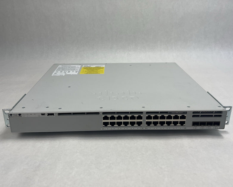 Cisco Catalyst C9300L-24T-4G-E V01  24-Port 9300 Tested & Reset 2x PSU