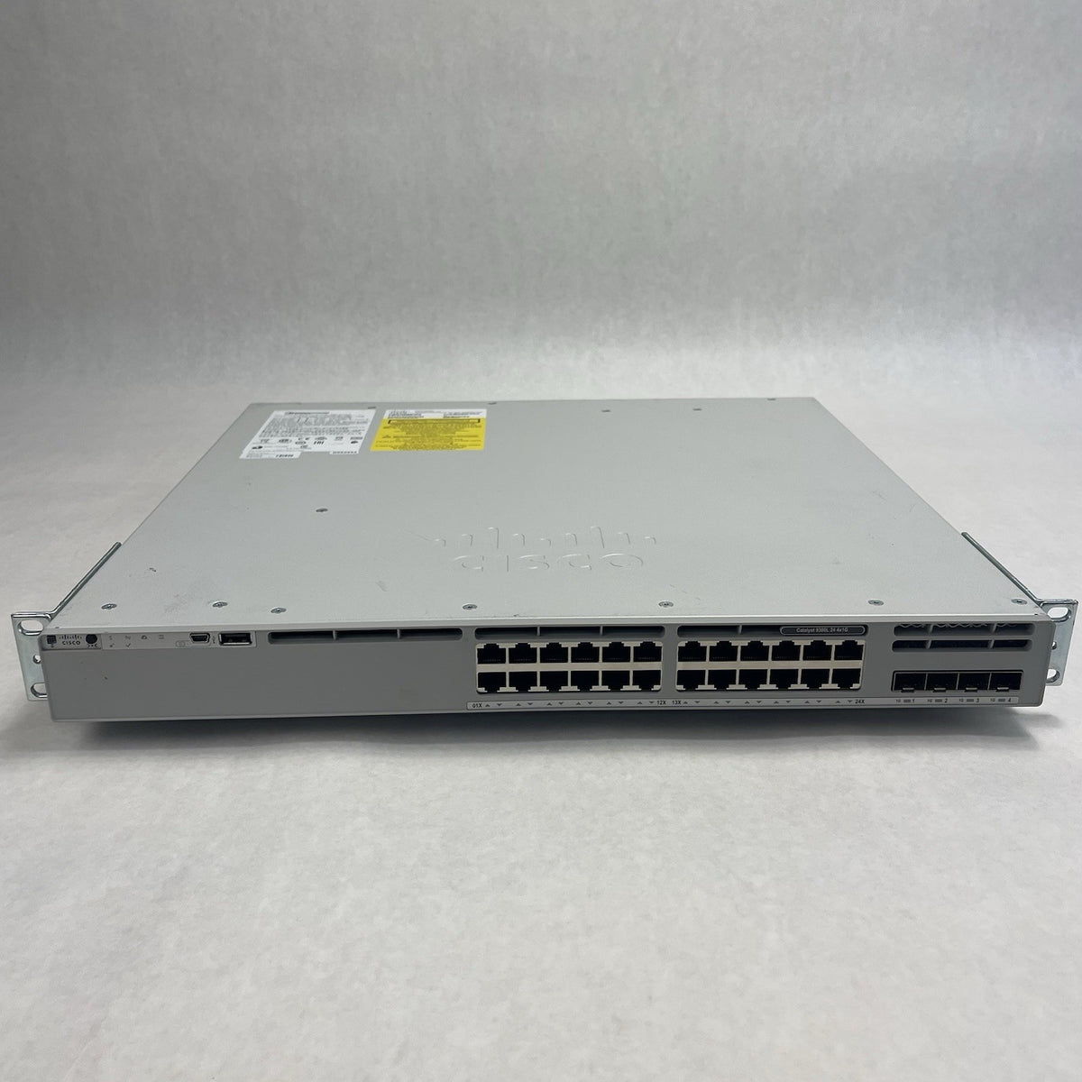 Cisco Catalyst C9300L-24T-4G-E V01  24-Port 9300 Tested & Reset 2x PSU1