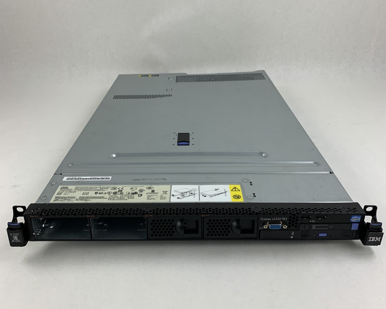 IBM System X3550 M4 Server 2x E5-2640 2.5 GHz 8 GB Ram M5110 Raid No OS No HDD