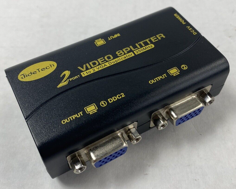 JideTech VGA Video Splitter 1 to 2 VGA Duplicator X001EHFN0L