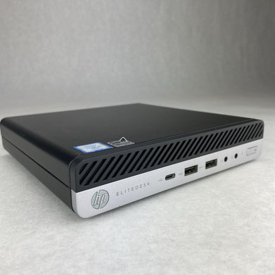 HP EliteDesk 800 G3 Mini Quad Core i5-7500T 2.70GHz 1X8GB RAM WiFi No AC HDD OS