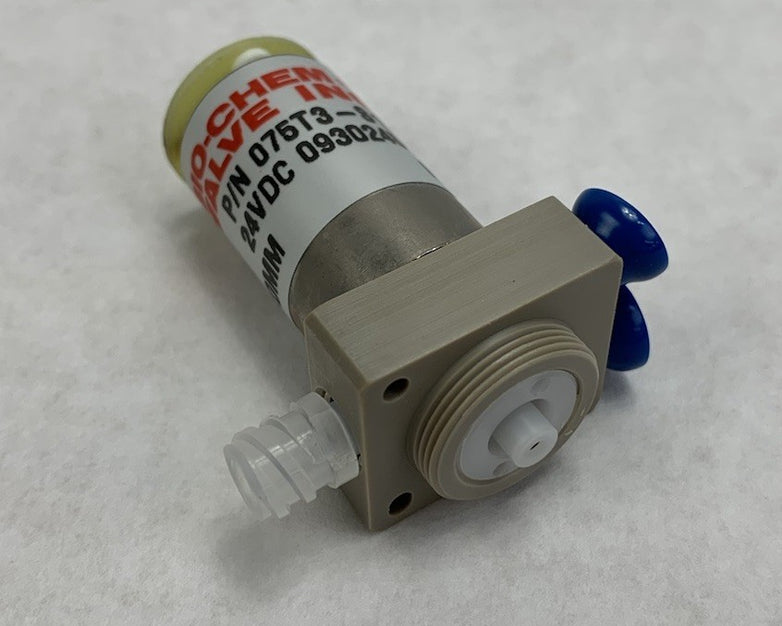 Bio-Chem 075T 24V 075T3-S120 3 Way Syringe Valve