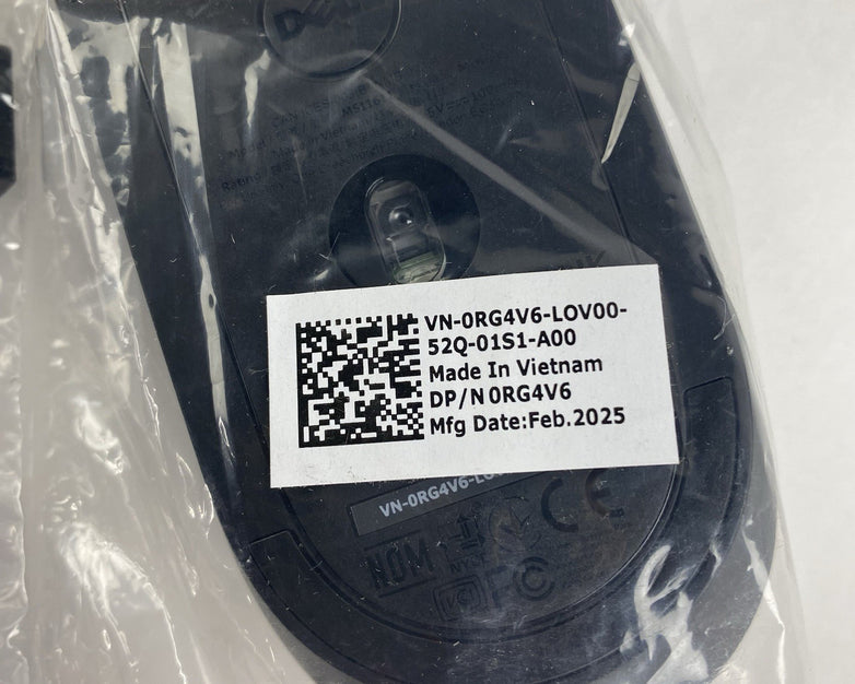 Dell MS116T1 Wired Mouse Lot of 4
