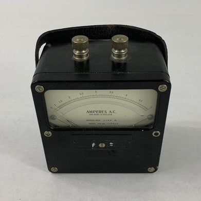 Weston Electric 433 109960 Amperes A.C. Meter