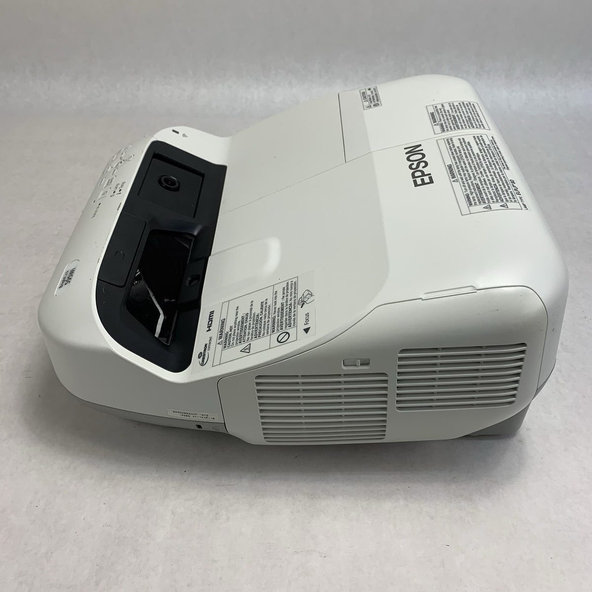Epson H599A BrightLink 595Wi LCD Lamp Projector 1800 Lamp Hours - No Remote4