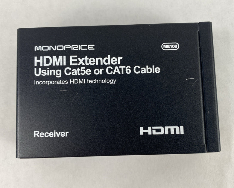 MonoPrice HDMI Extender Using CAT5e or CAT6 Cable ME100