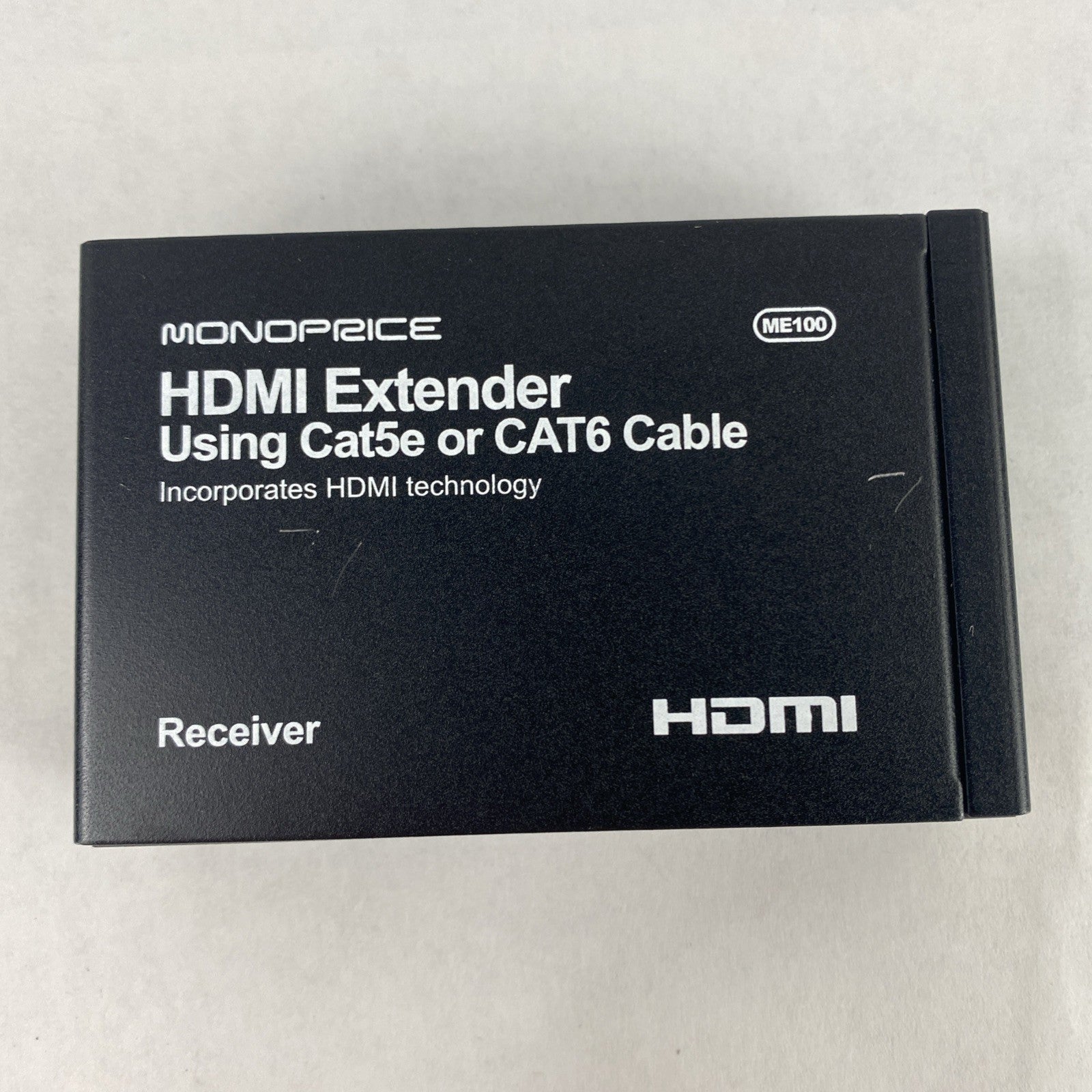 MonoPrice HDMI Extender Using CAT5e or CAT6 Cable ME100 1