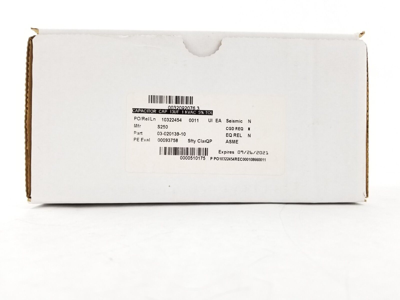 Ametek 03-020139-10 13uF 1000VAC 1750VDC 60HZ 90C Capacitor