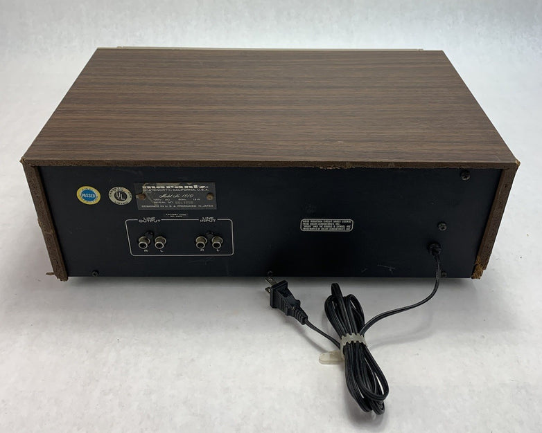Marantz 1810 Stereo Cassette Deck - Parts or Repair Needs New Belts