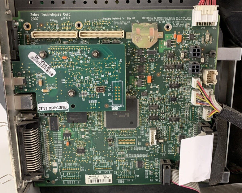 Zebra ZM600 200 dpi Label Printer Thermal Parallel USB Tested Parts and Repair