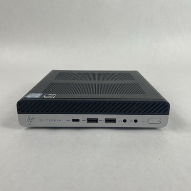 HP EliteDesk 800 G4 Micro i5-8600 3.10 GHz 8 GB RAM No SSD/OS/AC