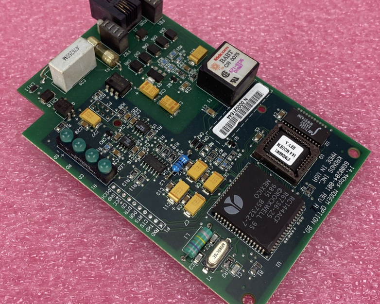 Kronos 6600204-001 Rev A 14.4Kbps Modem Card