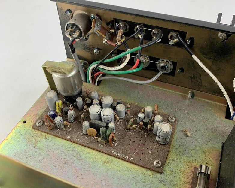 Fanon Power Plus 35 Solid State Amp Channel Mixer No Power For Parts and Repair