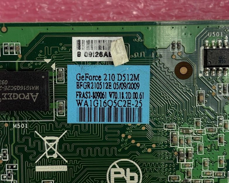 BFG GeForce 210 D512M Video Graphics Card