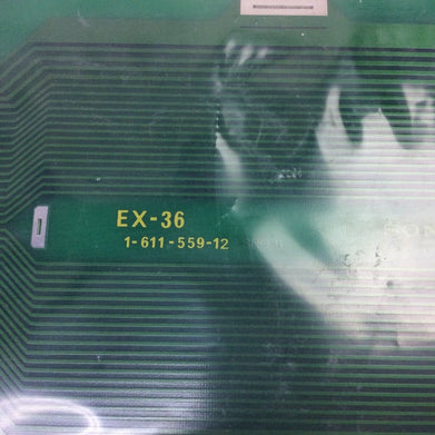 Sony Extender Circuit Board Card EX-36 1-611-559-12
