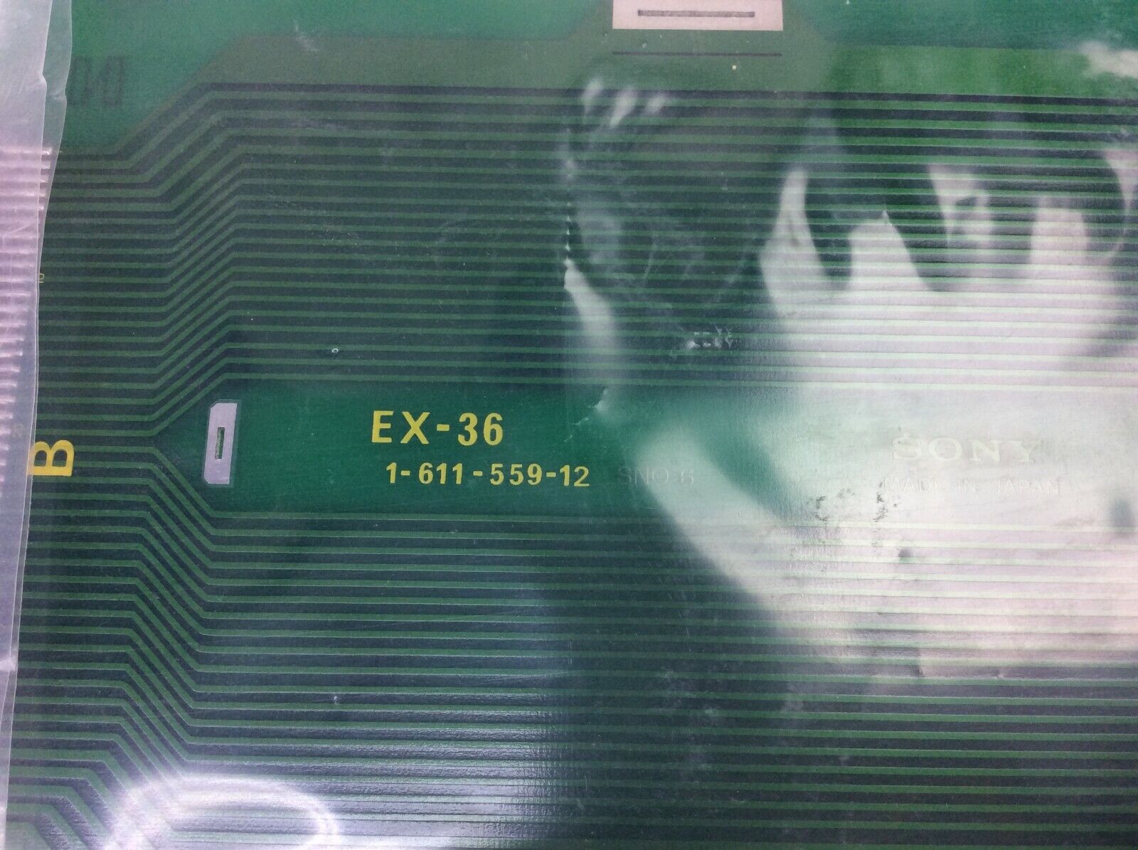 Sony Extender Circuit Board Card EX-36 1-611-559-12