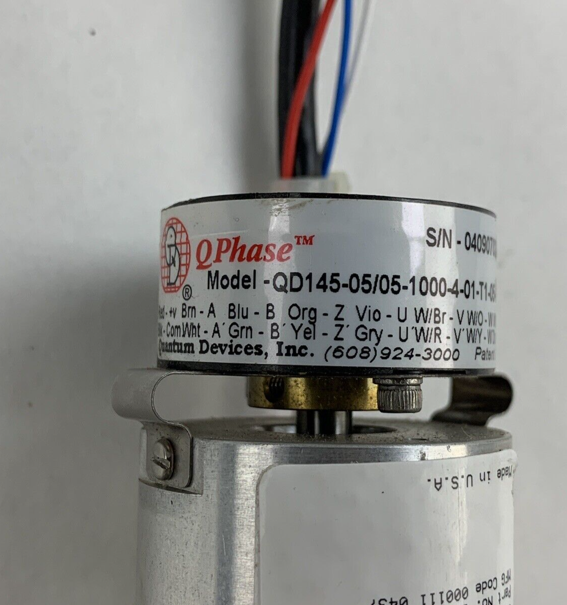 Neugart WPLE060 F-Nr OP 02 w/ Qphase AD145-05   MCG IB17001-D1 Untested