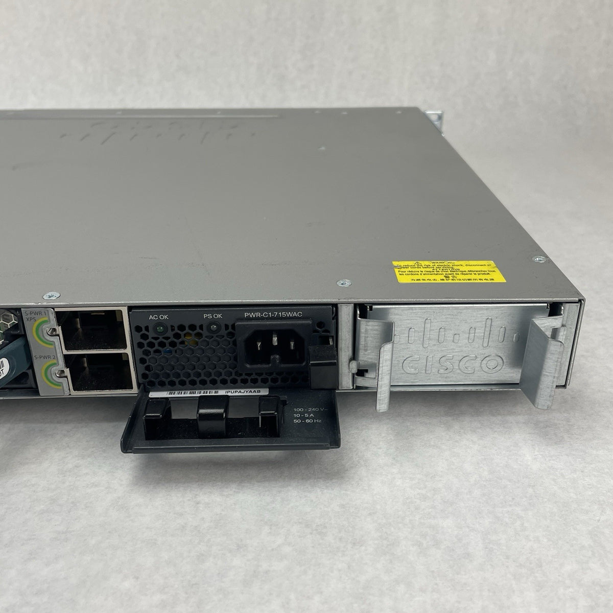 Cisco Catalyst WS-C3850-48P-S V07 48-Port Gigabit PoE+ - Tested8