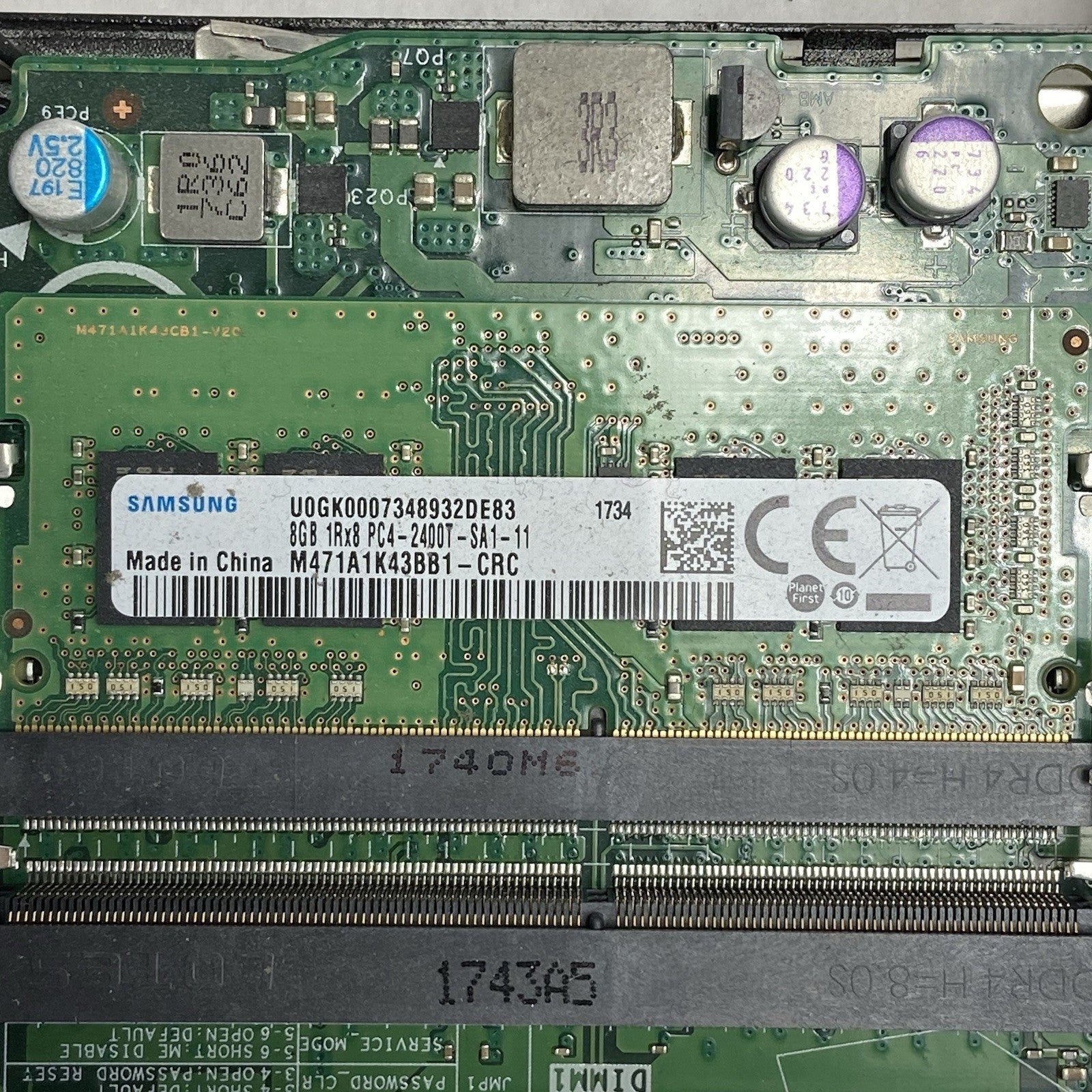 Dell Optiplex 7050 MFF Intel Core i7-7700T 2.9GHz 8GB RAM No HDD/OS13