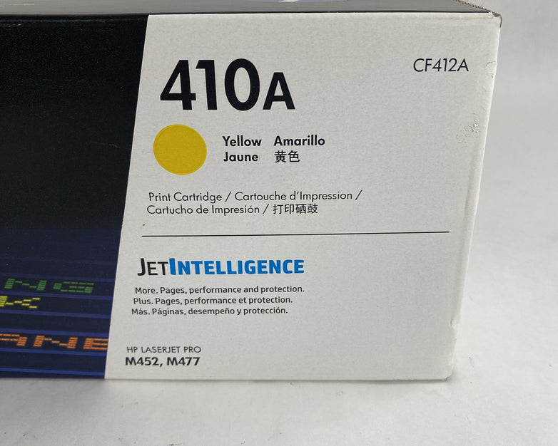 HP CF412A Yellow Print Cartridge for Laserjet Intelligence M452 M477