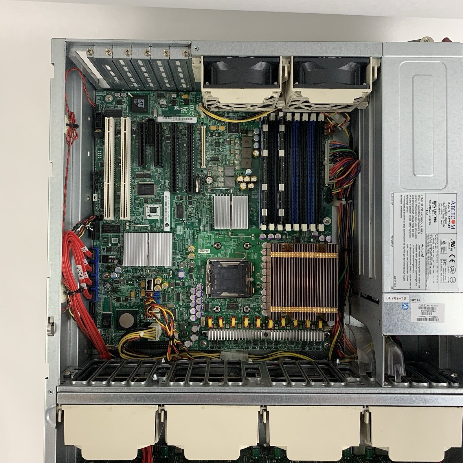 Data Domain DD510 S5000PSL Array 1x Intel Xeon 5110 1.6GHz 4GB RAM No OS/HDD14