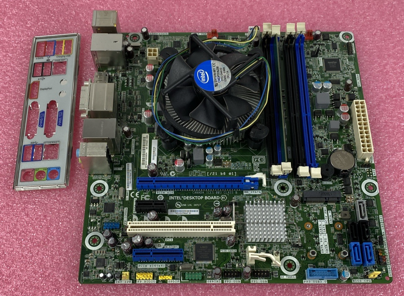 Intel DQ77MK MB Intel Core i5-3470 3.20GHz 4GB RAM with I/O Shield No HDD No OS