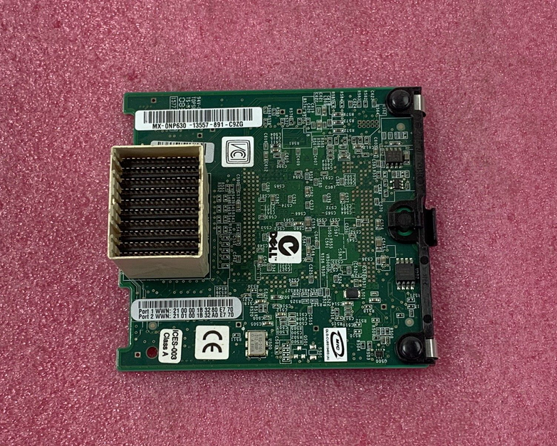 Dell NP630 QLOGIC QME2472 4GB dual port FC HBA modular
