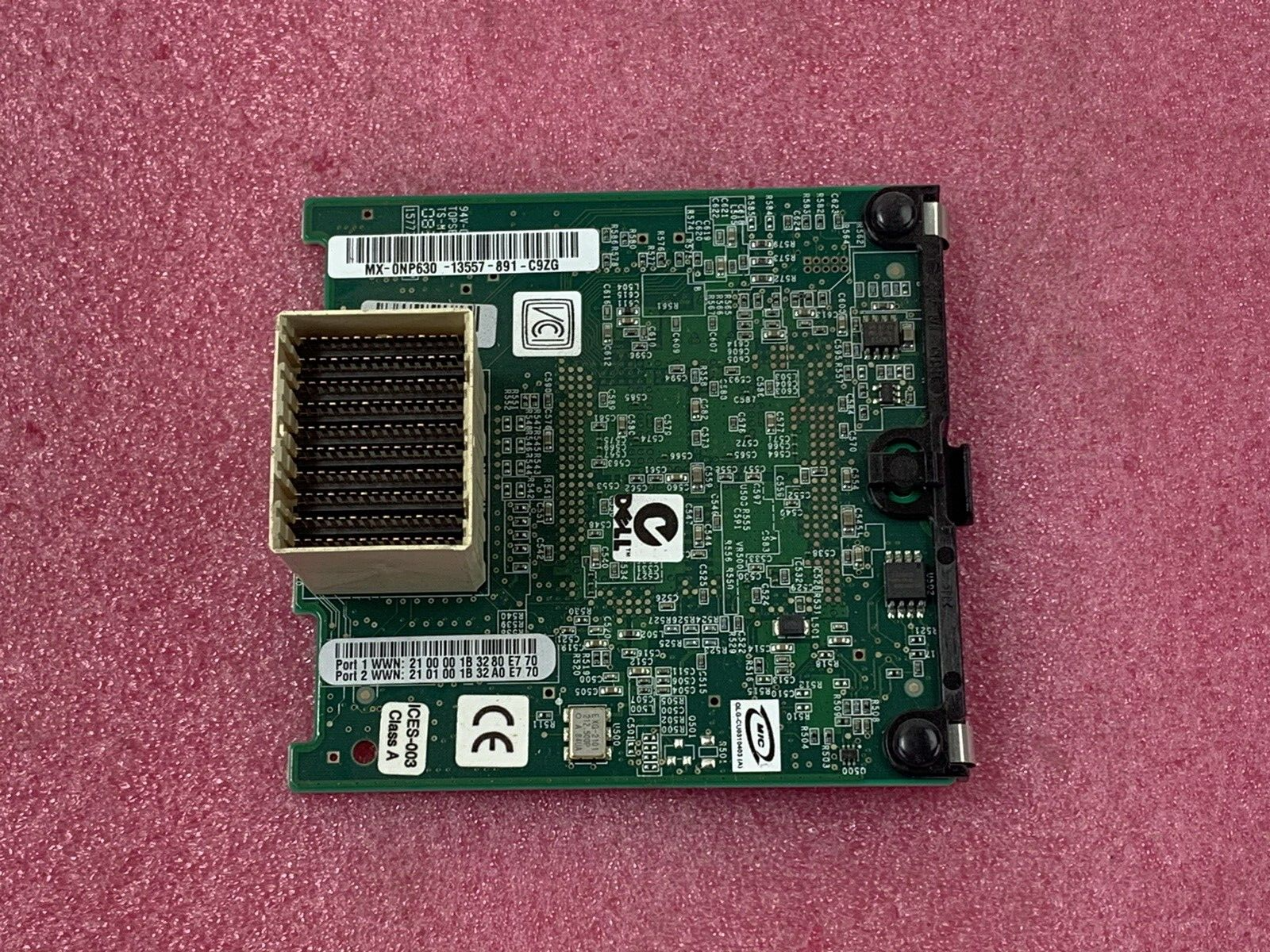 Dell NP630 QLOGIC QME2472 4GB dual port FC HBA modular