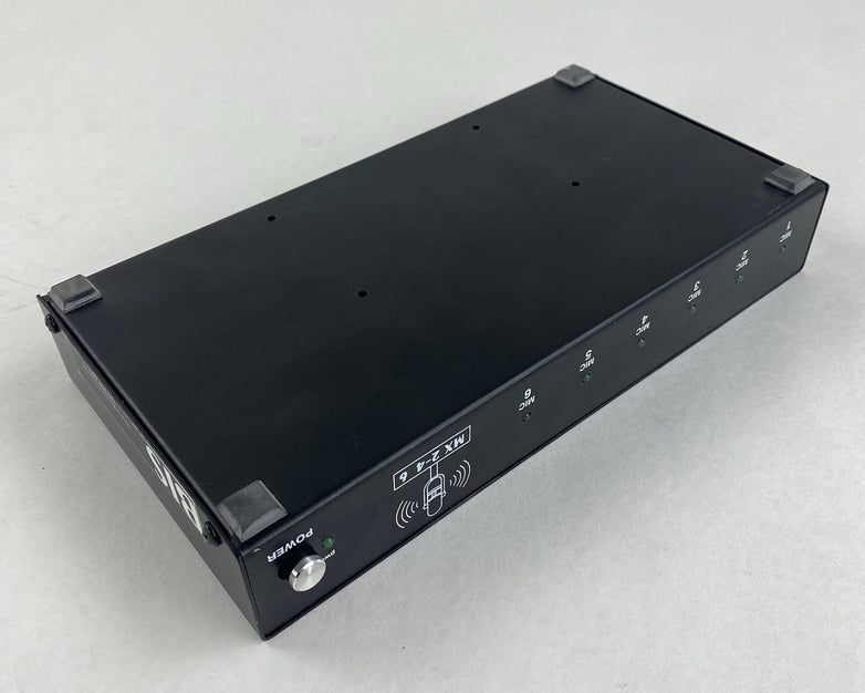 BIS MX 2-4 6 Input Audio Mixer No AC Adapter Untested