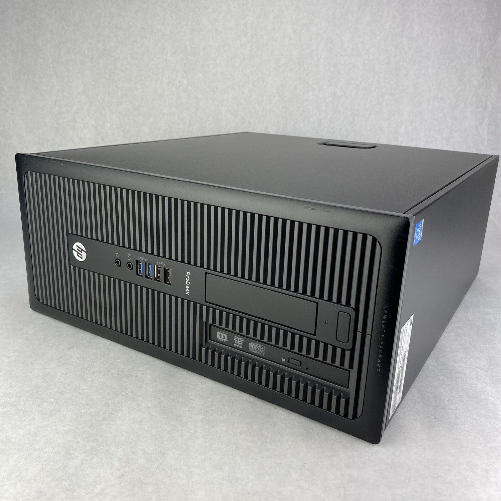 HP ProDesk 600 G1 TWR Intel Core i3-4130 3.40GHz GPU 8GB RAM DVDRW No HDD OS