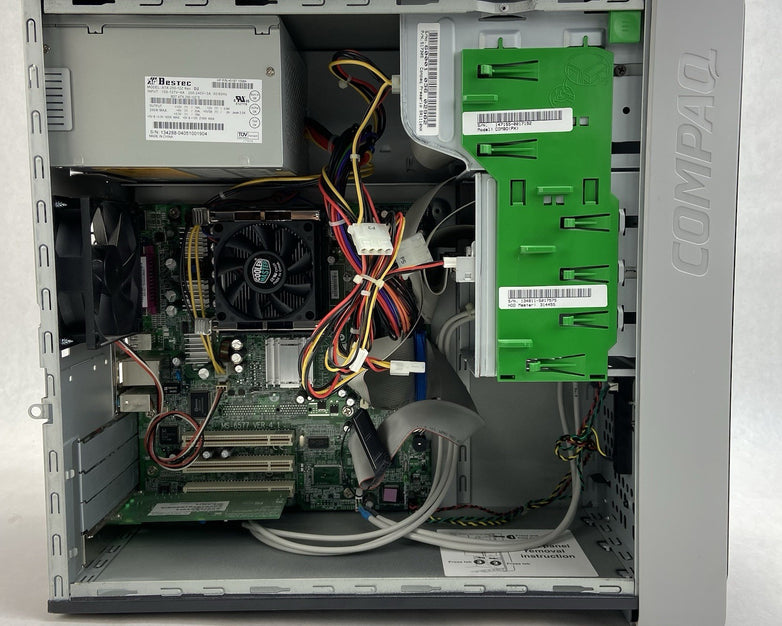 Compaq Presario SR110NX MT Intel Celeron 2.53GHz 256MB RAM No HDD No OS