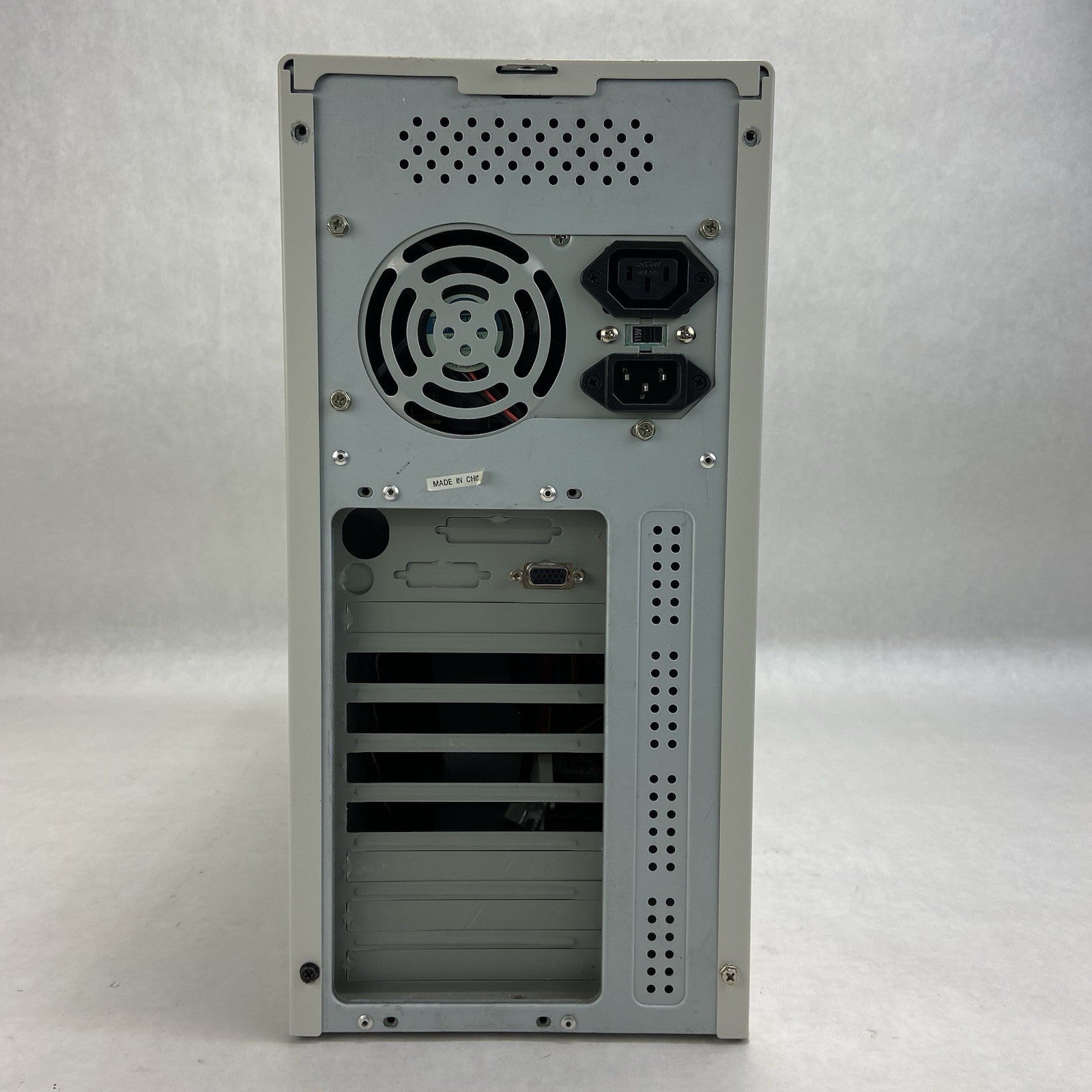 Vintage Beige AT Computer Case L&C Tech LC-250C Power Supply4